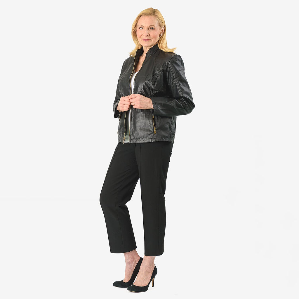 La Marey 100% Genuine Leather Jacket (Size L) - Black