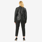 La Marey 100% Genuine Leather Jacket (Size M) - Black