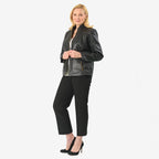 La Marey 100% Genuine Leather Jacket (Size S) - Black