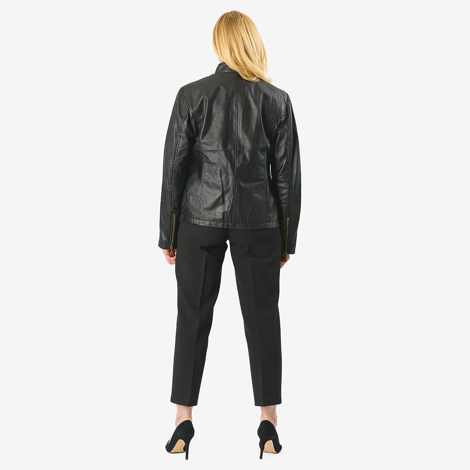 La Marey 100%  Genuine Leather Jacket (Size XXL) - Black