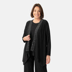 La Marey Waterfall Soft Jacket (Size L) - Black