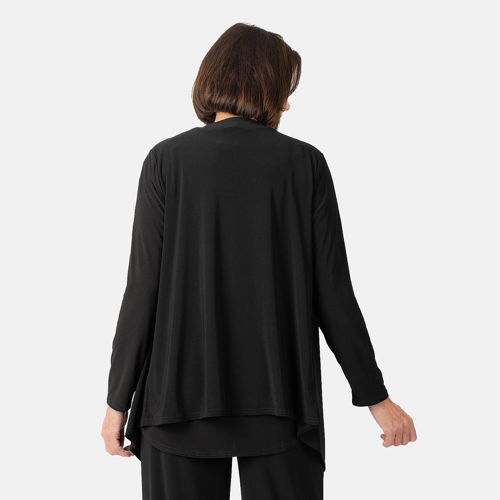 La Marey Waterfall Soft Jacket (Size L) - Black