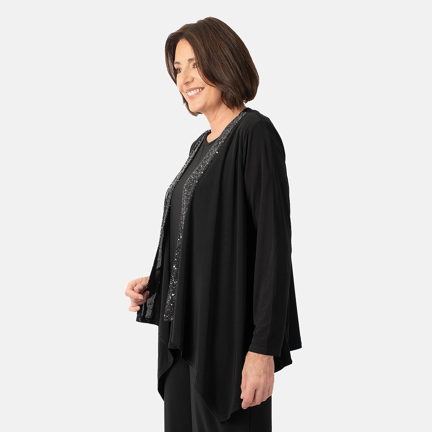 La Marey Waterfall Soft Jacket (Size XL) - Black