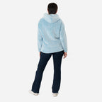 La Marey Fleece Pullover Hoodie (Size M) - Sky Blue
