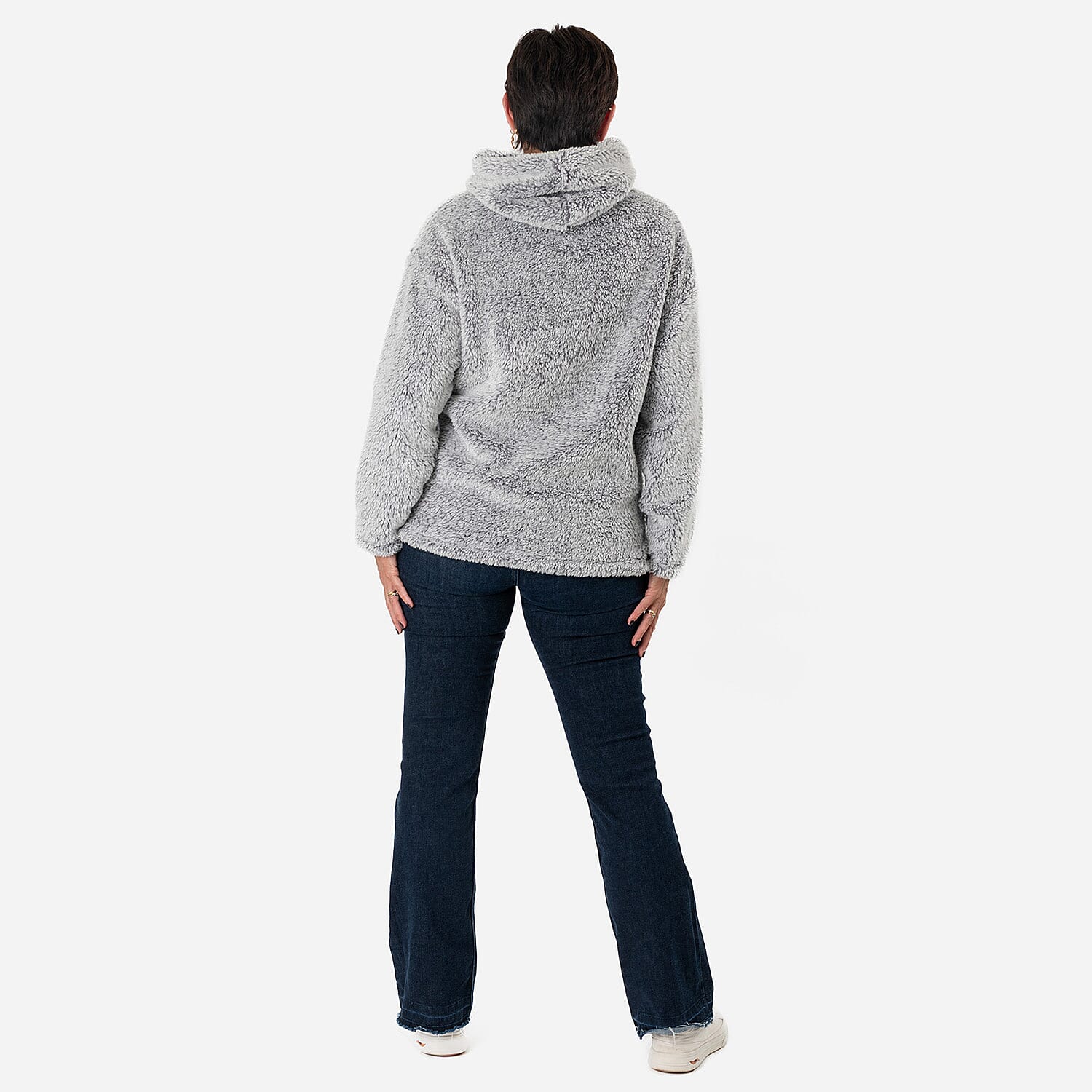 La Marey Fleece Pullover Hoodie (Size S) - Black