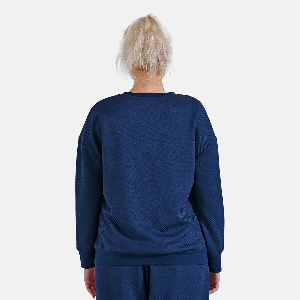 La Marey Loungewear Top (Size XL) - Navy