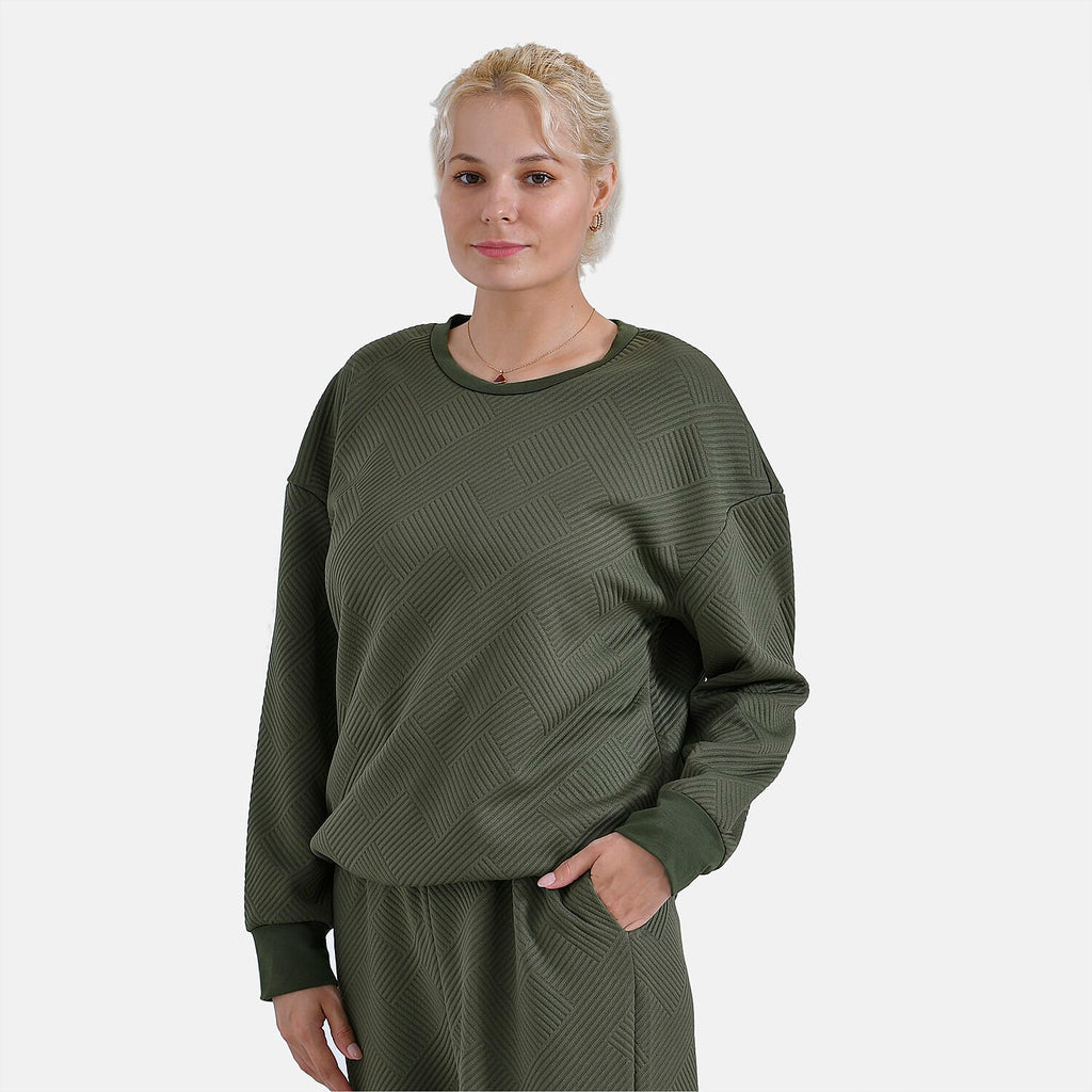 La Marey Loungewear Top (Size XL) - Green