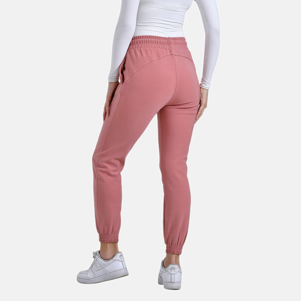 La Marey Pantone Elastic Trousers (Size L) - Pink