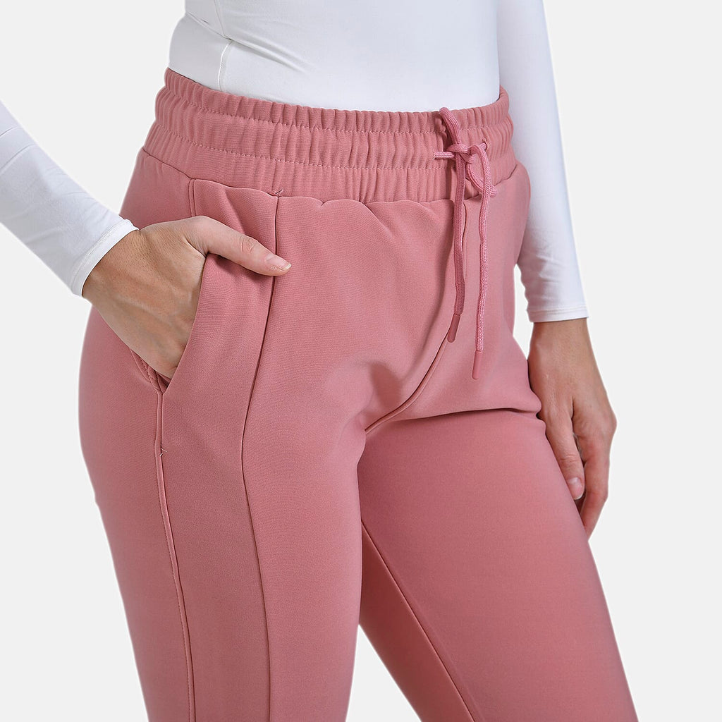 La Marey Casual Elasticated Joggers (Size 12 to 14) - Pink