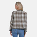 La Marey Classic Twill Jacket (Size S) - Brown Plaid