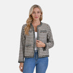 La Marey Classic Twill Jacket (Size XXL) - Brown Plaid