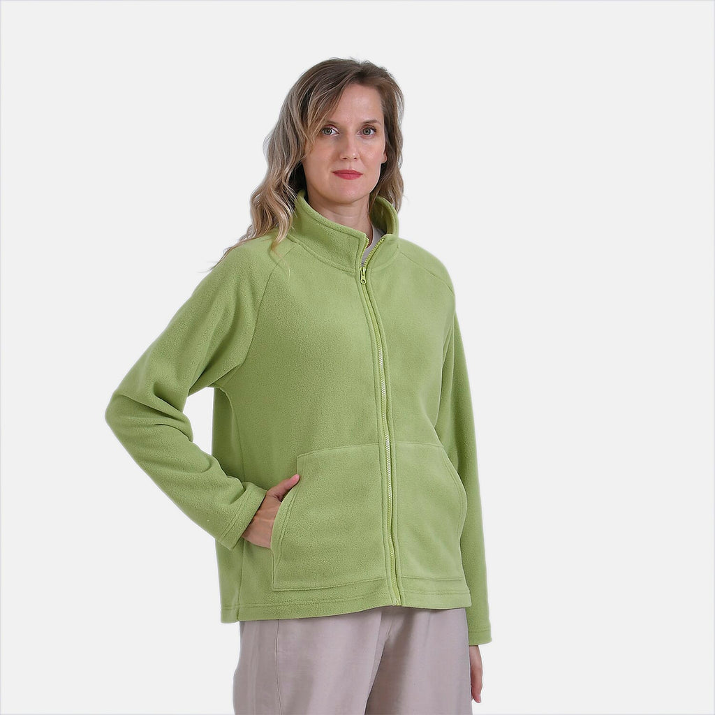 La Marey Polar Fleece Jacket (Size 12 to 14) - Green
