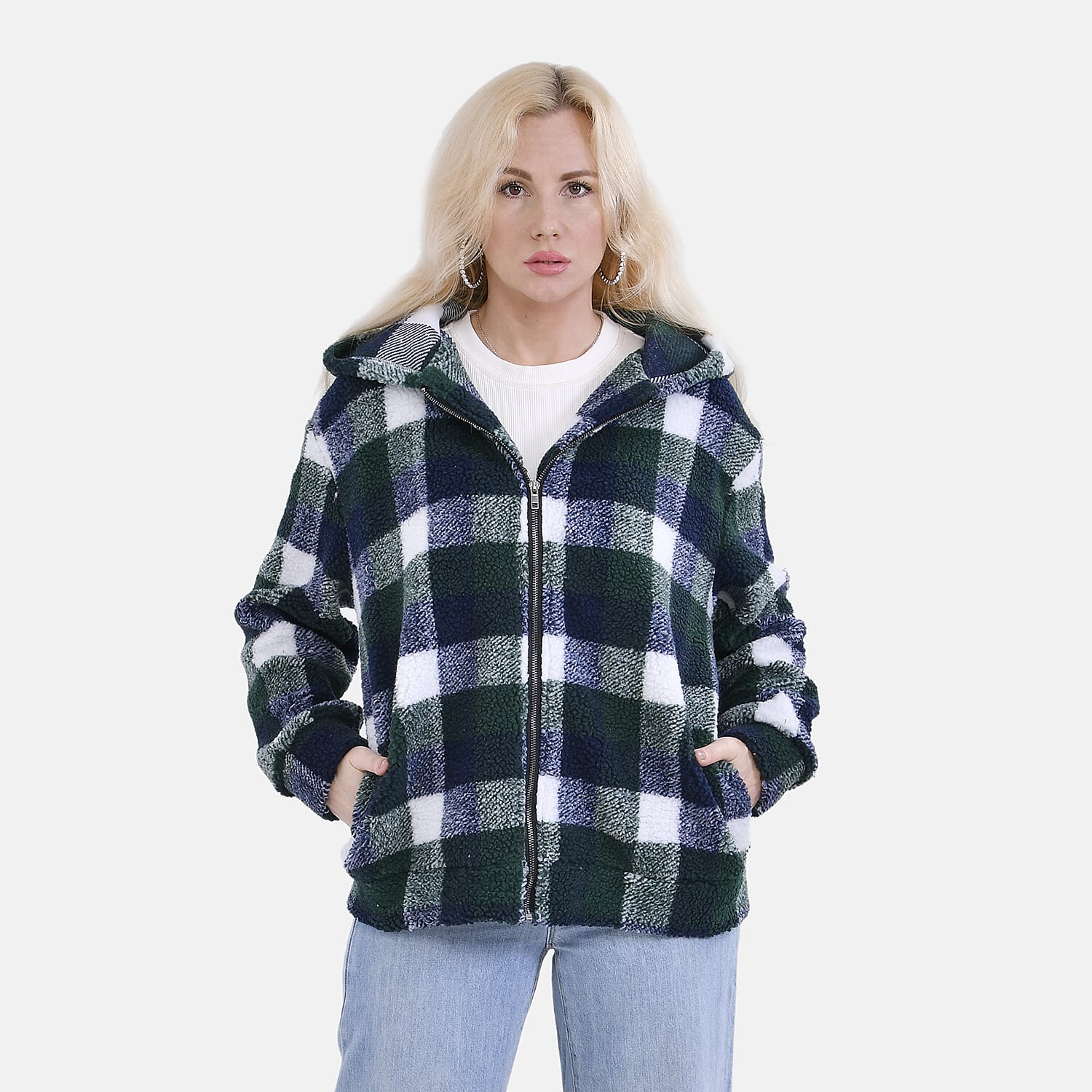 La Marey Borg Jacket (Size S) -  Green