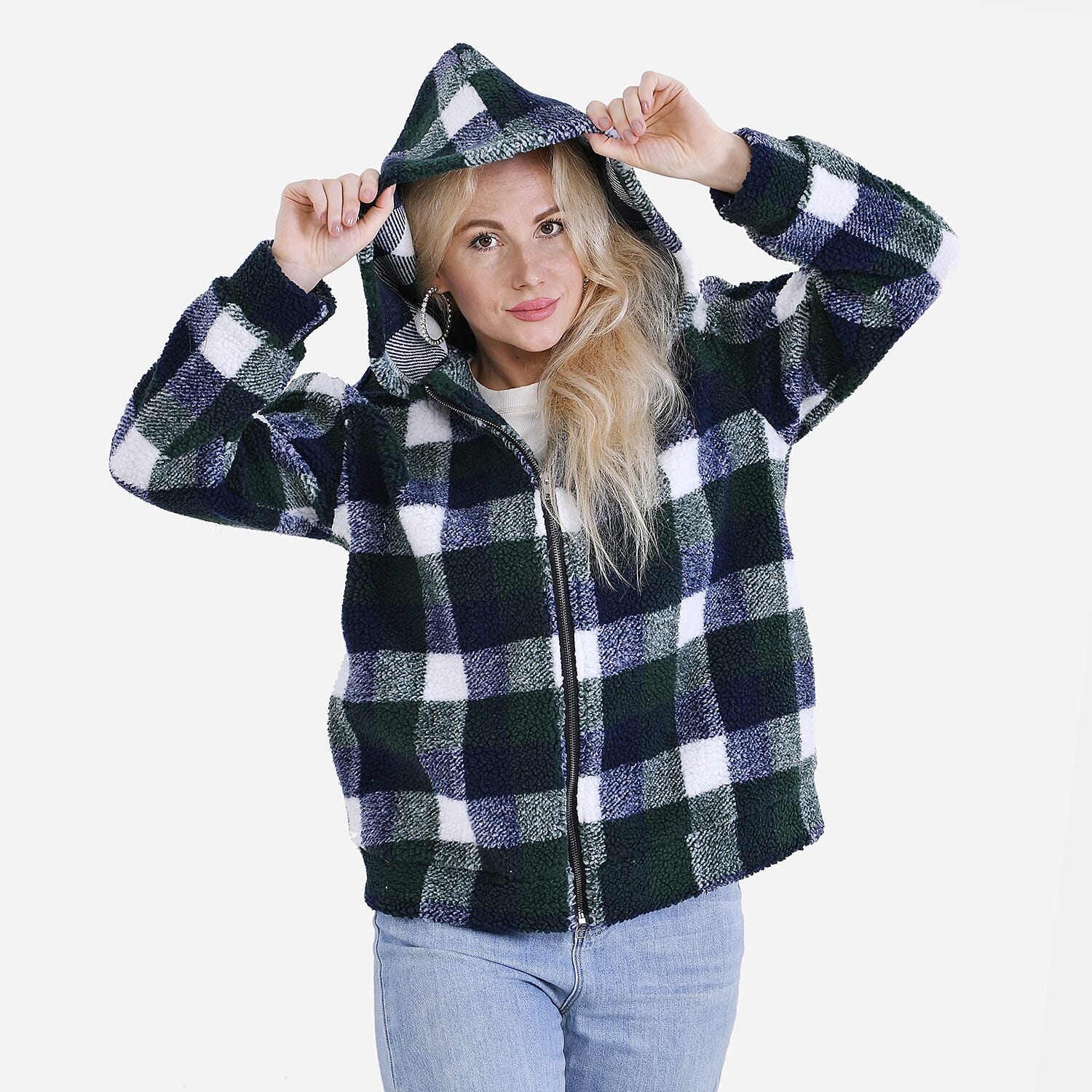 La Marey Borg Jacket (Size L) -  Green