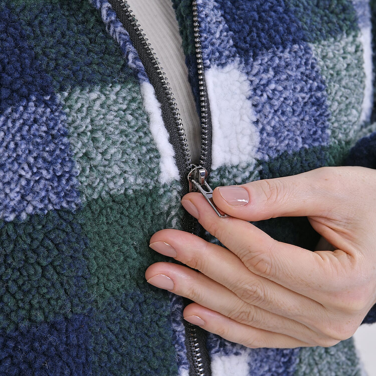 La Marey Borg Jacket (Size L) -  Green