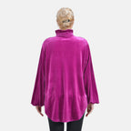 La Marey Festive Velvet Blouse (Size 12 to 14) - Purple