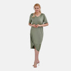 La Marey Jersey One-Piece Dress (Size XXL) - Green