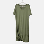 La Marey Jersey One-Piece Dress (Size XXL) - Green