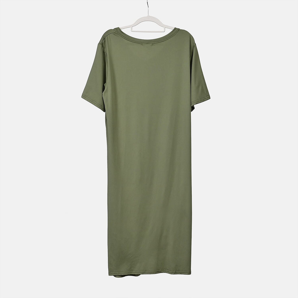 La Marey Jersey One-Piece Dress (Size XXL) - Green