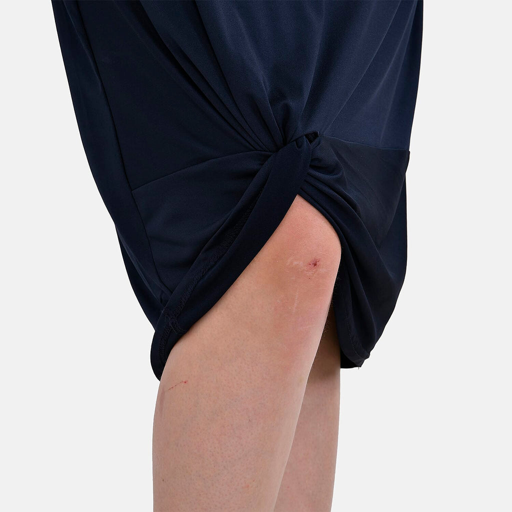 La Marey Jersey One-Piece Dress (Size XXL) - Navy Blue