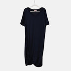 La Marey Jersey One-Piece Dress (Size XXL) - Navy Blue
