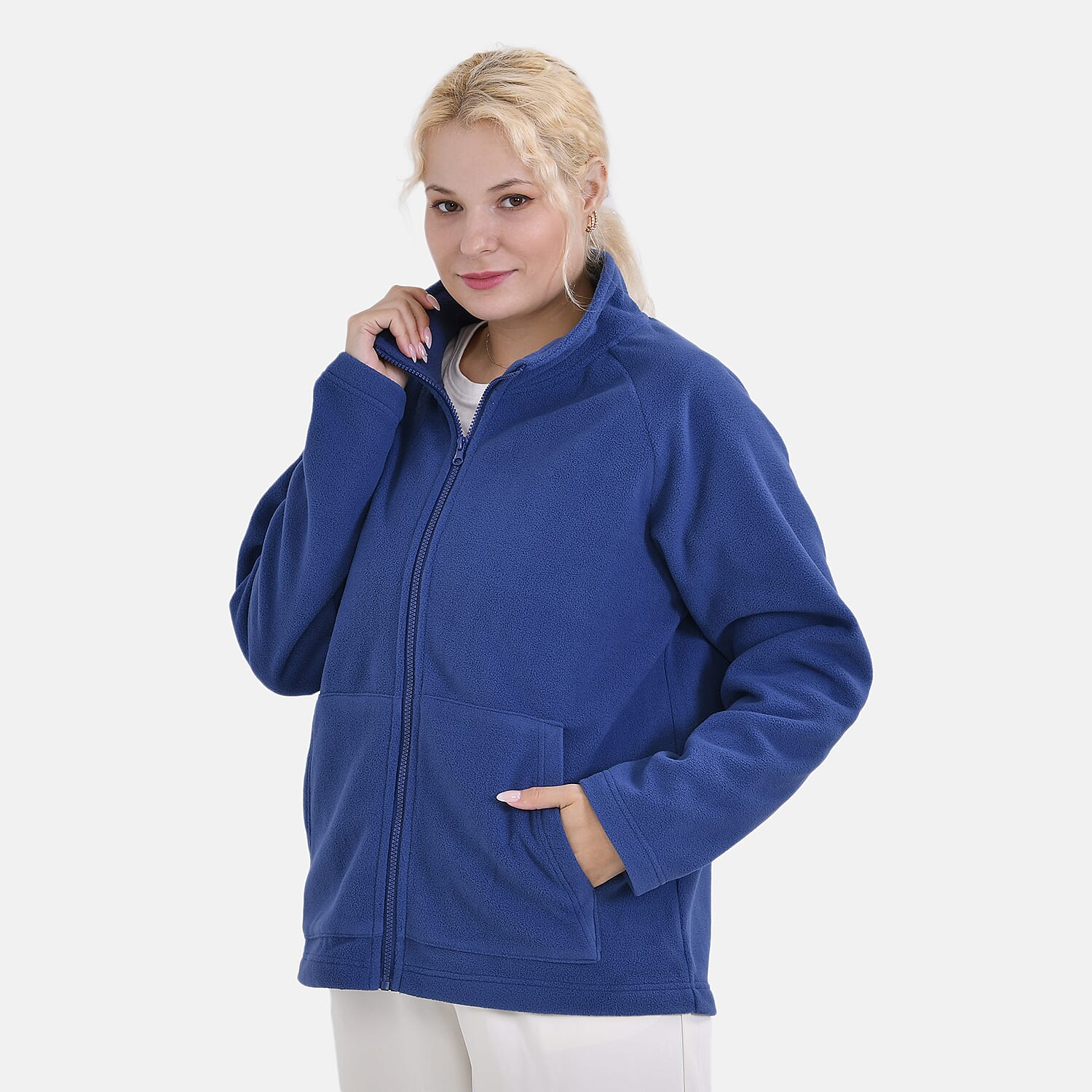 La Marey Polar Fleece Jacket (Size L) - Blue