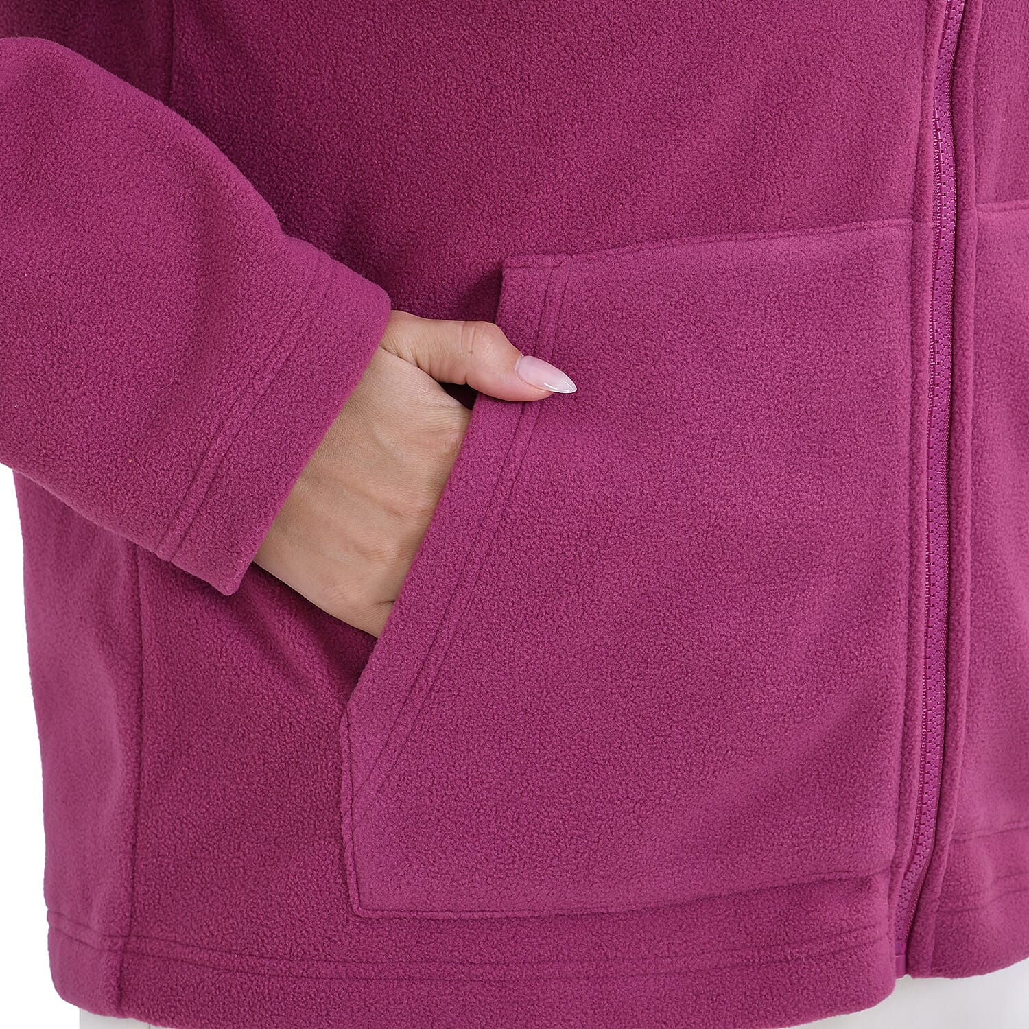 La Marey Polar Fleece Jacket (Size L) - Pink
