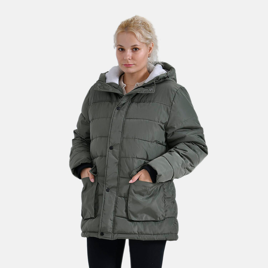 La Marey Windbreaker Padded Jacket (Size 16 to 18) - Green