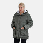 La Marey Windbreaker Padded Jacket (Size 16 to 18) - Green