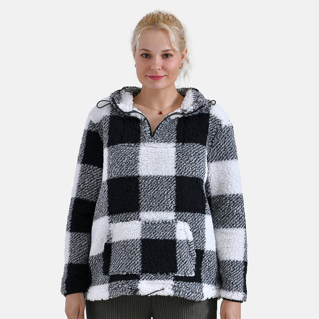 La Marey Half Zip Sweatshirt (Size 8 to 10) - Grey