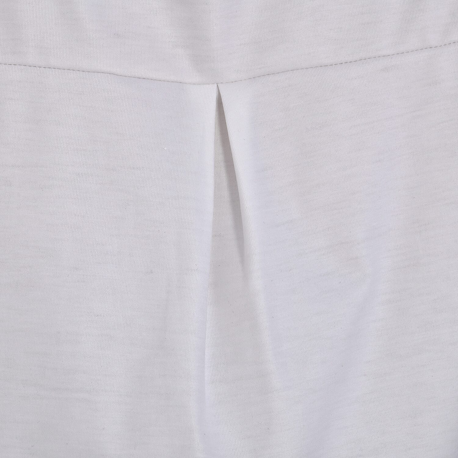 La Marey Ombre V-Neck Top (Size L 16 to 18) - Royal Blue
