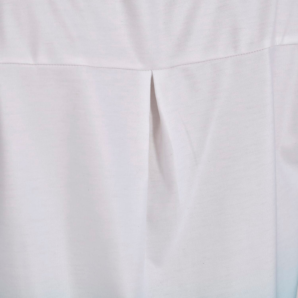 La Marey Ombre V-Neck Top (Size XL 20 to 22) - Turquoise