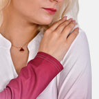 La Marey Ombre V-Neck Top (Size XXL 24 to 26) - Pink
