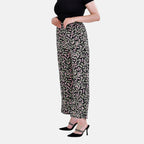 La Marey Polyester Printed Jean and Pant-Trouser (Size XL) - Black