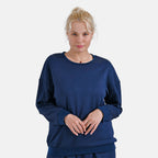 La Marey Loungewear Top (Size L) - Navy