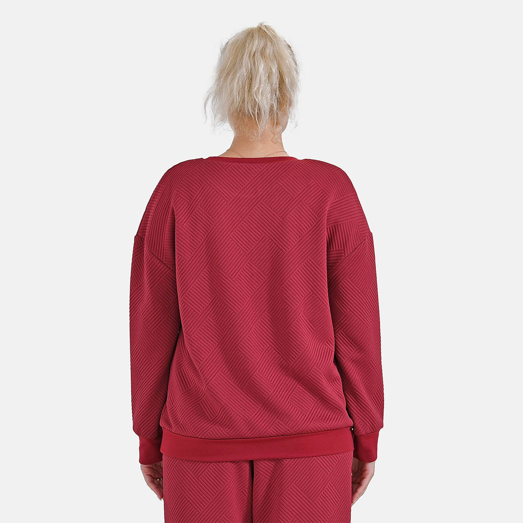La Marey Loungewear Top (Size XL) - Red