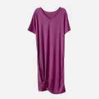 La Marey Jersey One-Piece Dress (Size L) - Purple