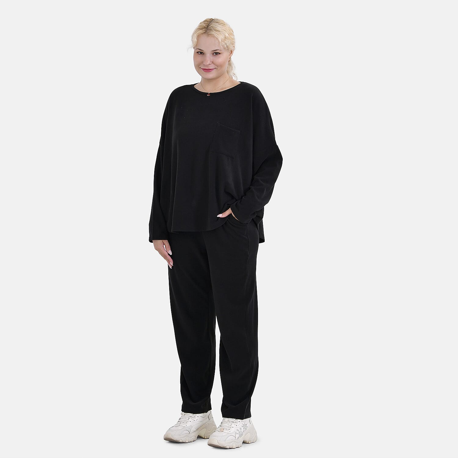 La Marey Soft Casual Trouser - Black
