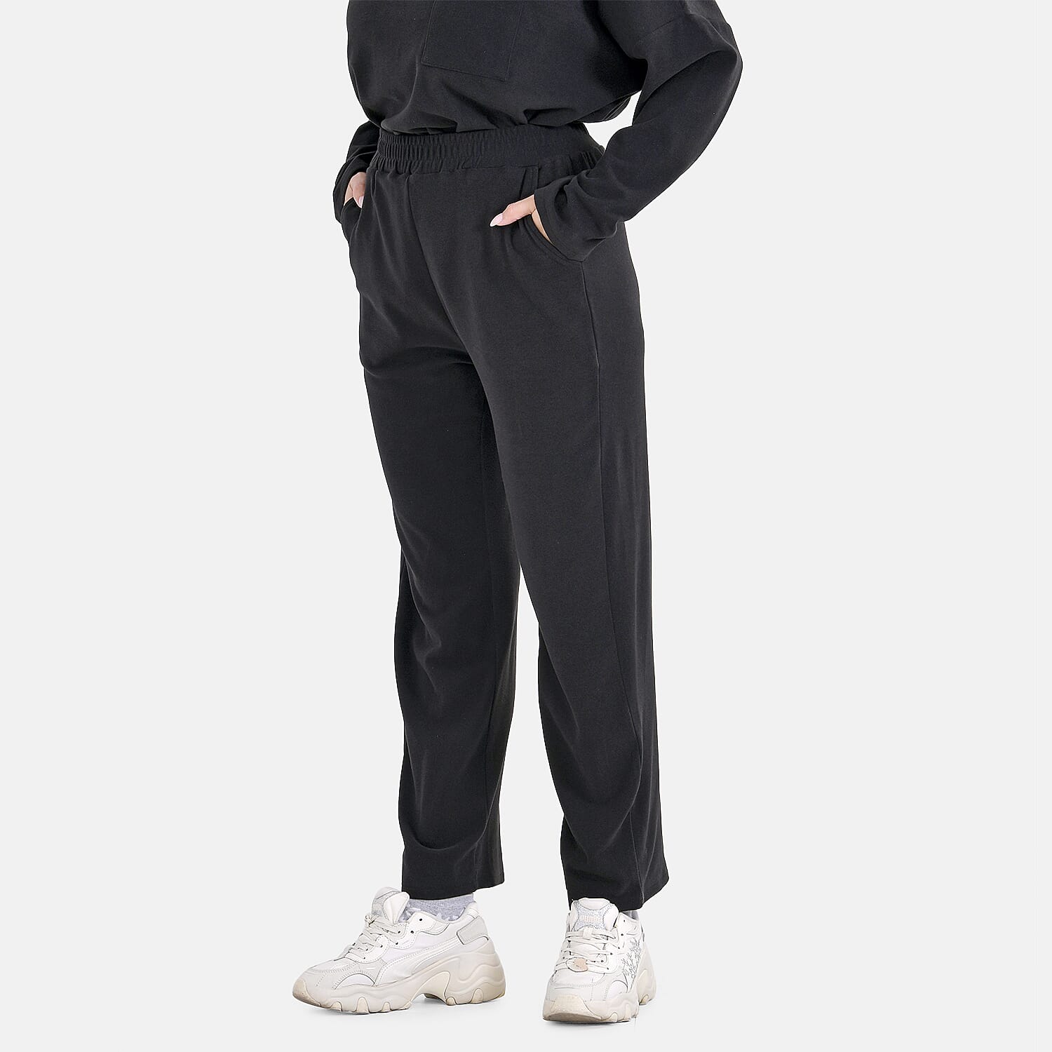 La Marey Soft Casual Trouser - Black
