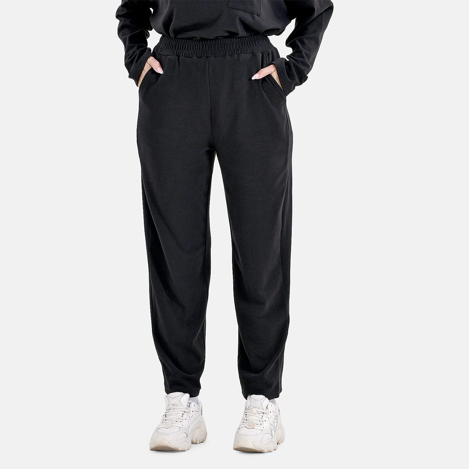 La Marey Soft Casual Trouser - Black