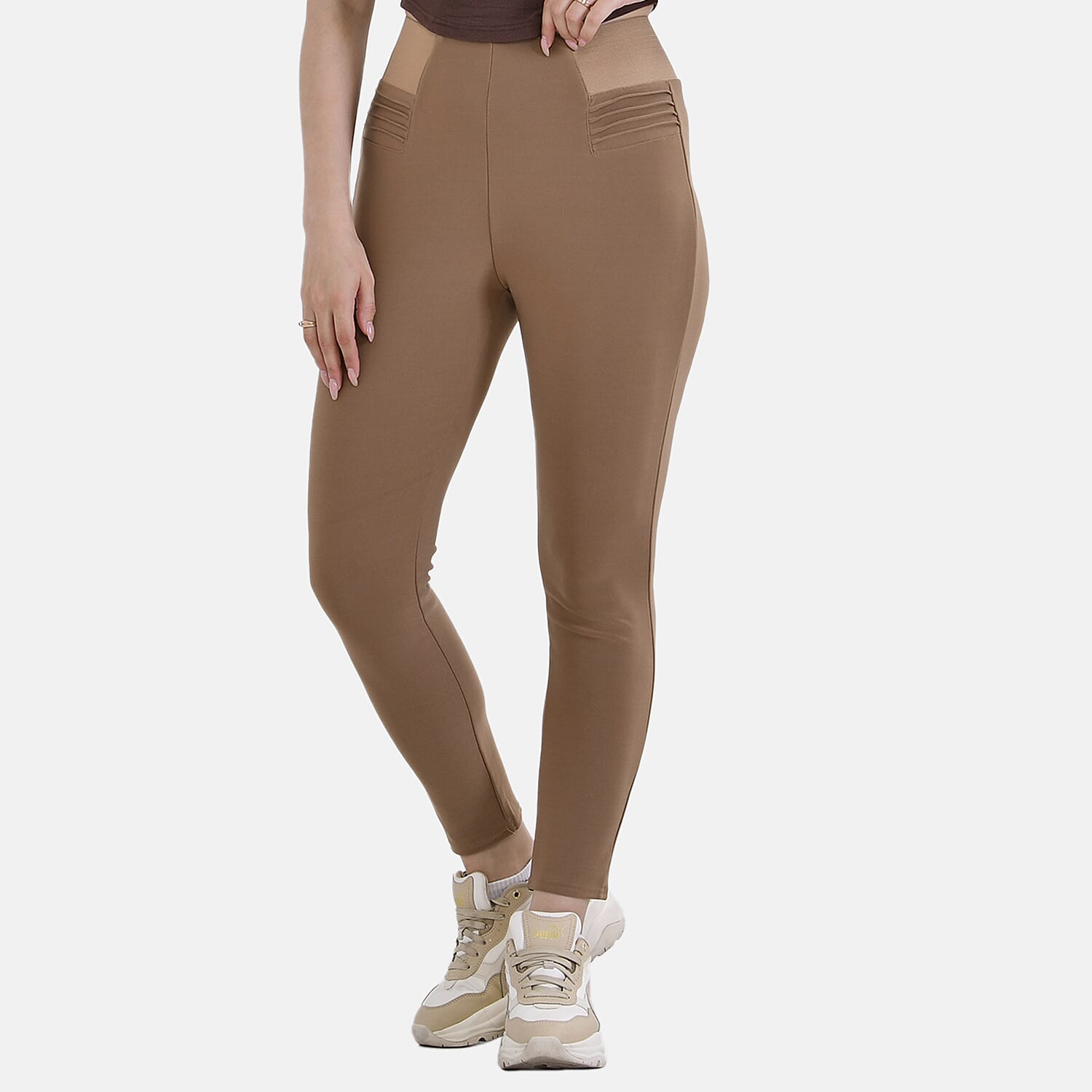 La Marey Ponte Trouser (Size 12-14) - Brown
