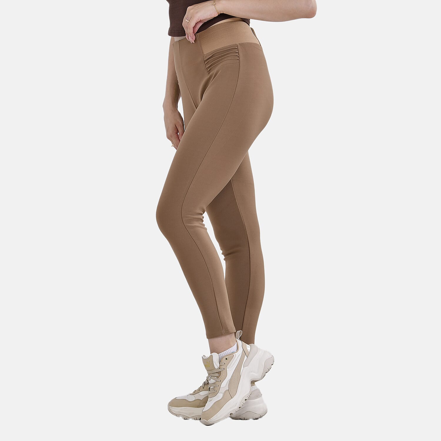 La Marey Ponte Trouser (Size 12-14) - Brown