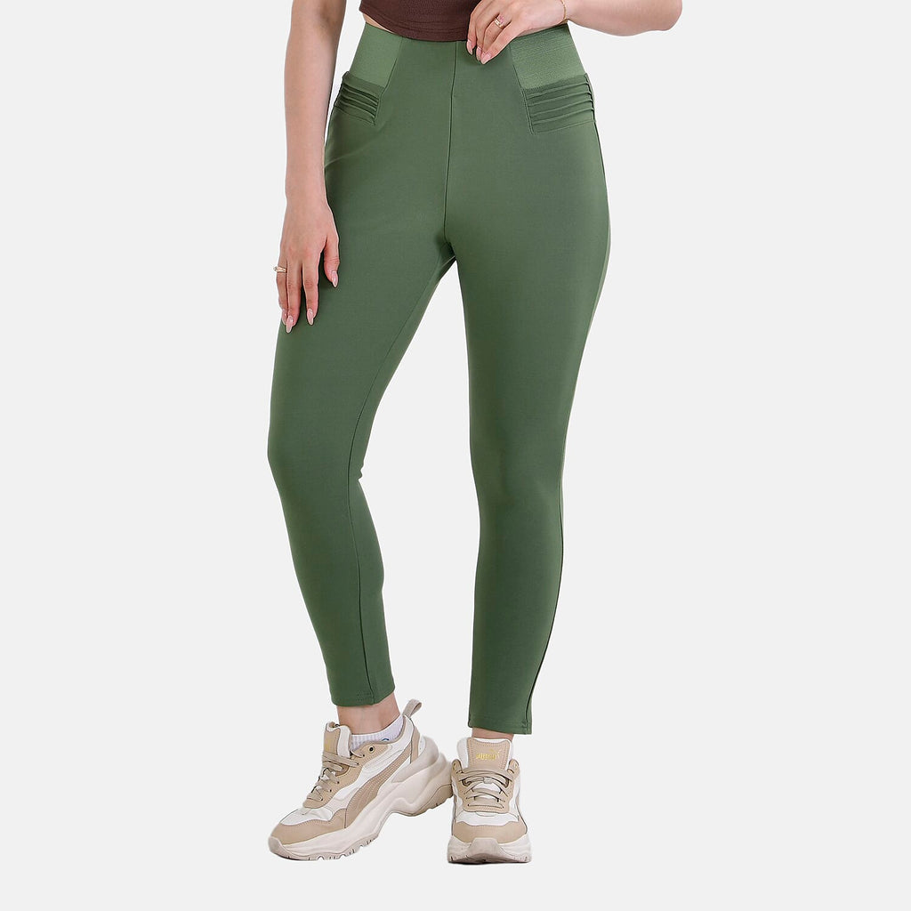 La Marey Ponte Trouser (Size 8-10) - Green