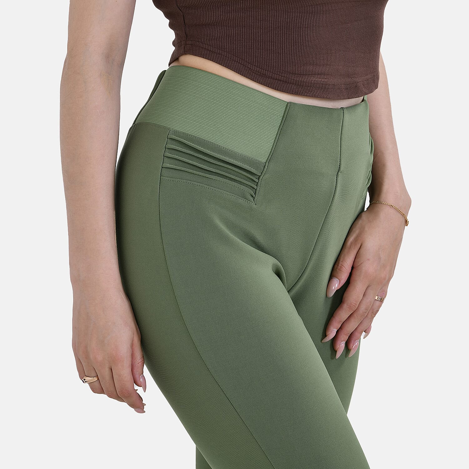 La Marey Ponte Trouser (Size 12-14) - Green