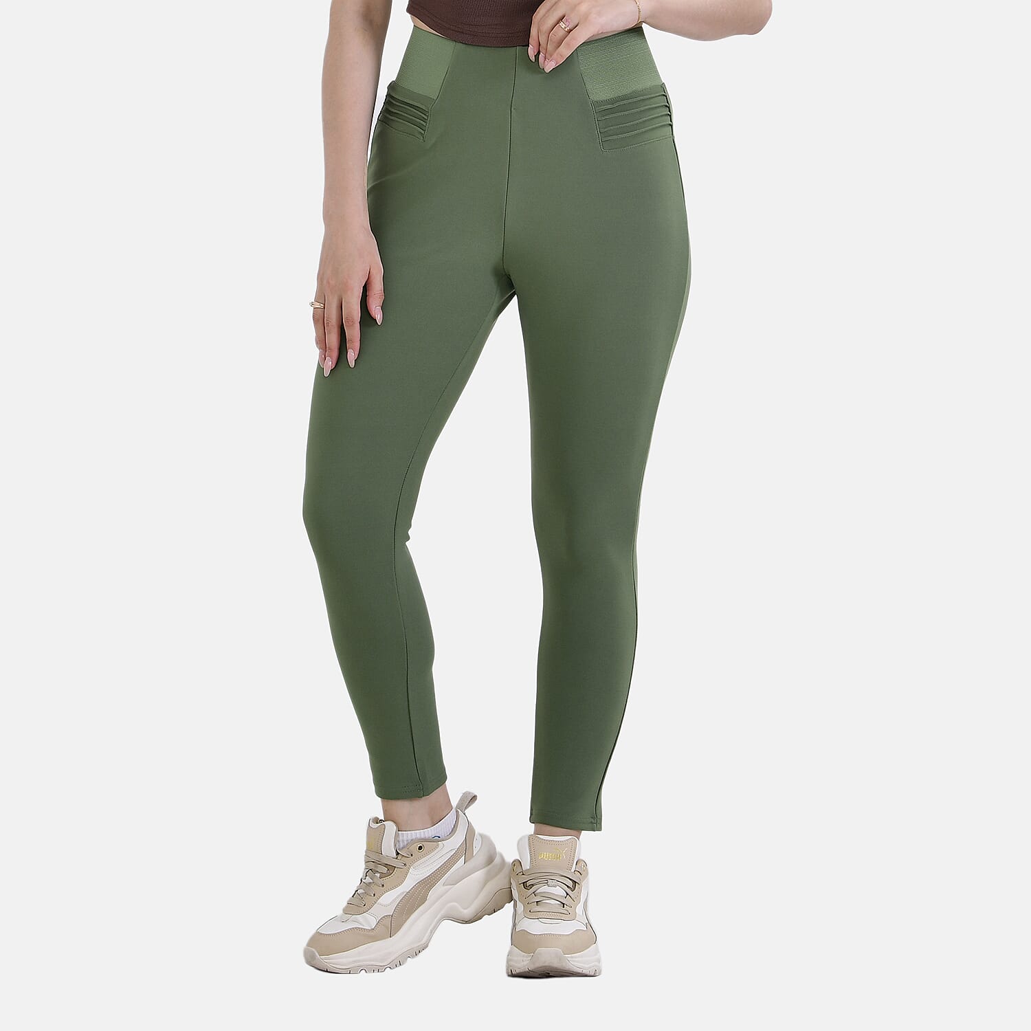 La Marey Ponte Trouser (Size 16-18) - Green