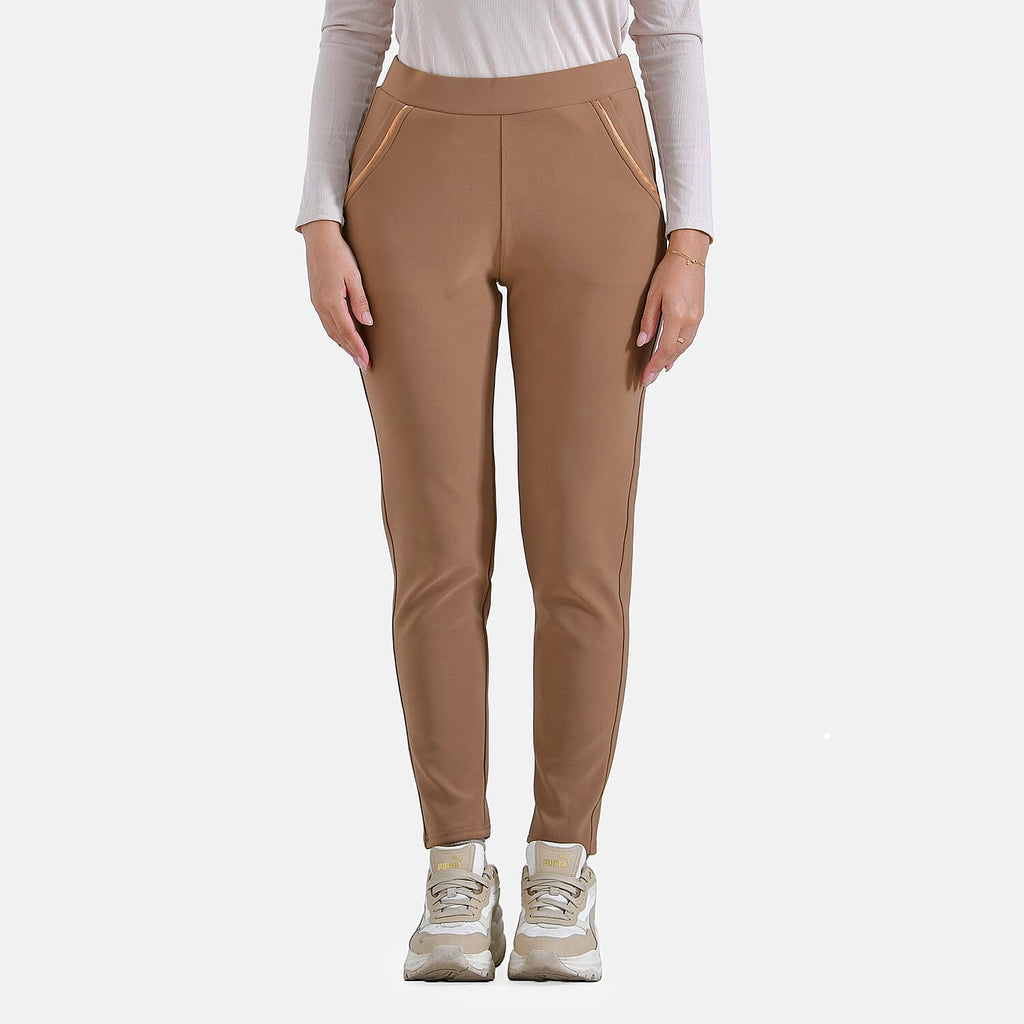 La Marey Ponte Trouser (Size 8 -10) - Beige