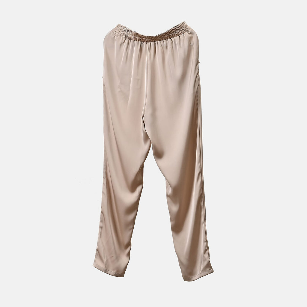 La Marey Elastic Waistband Trouser (Size 12) - Beige