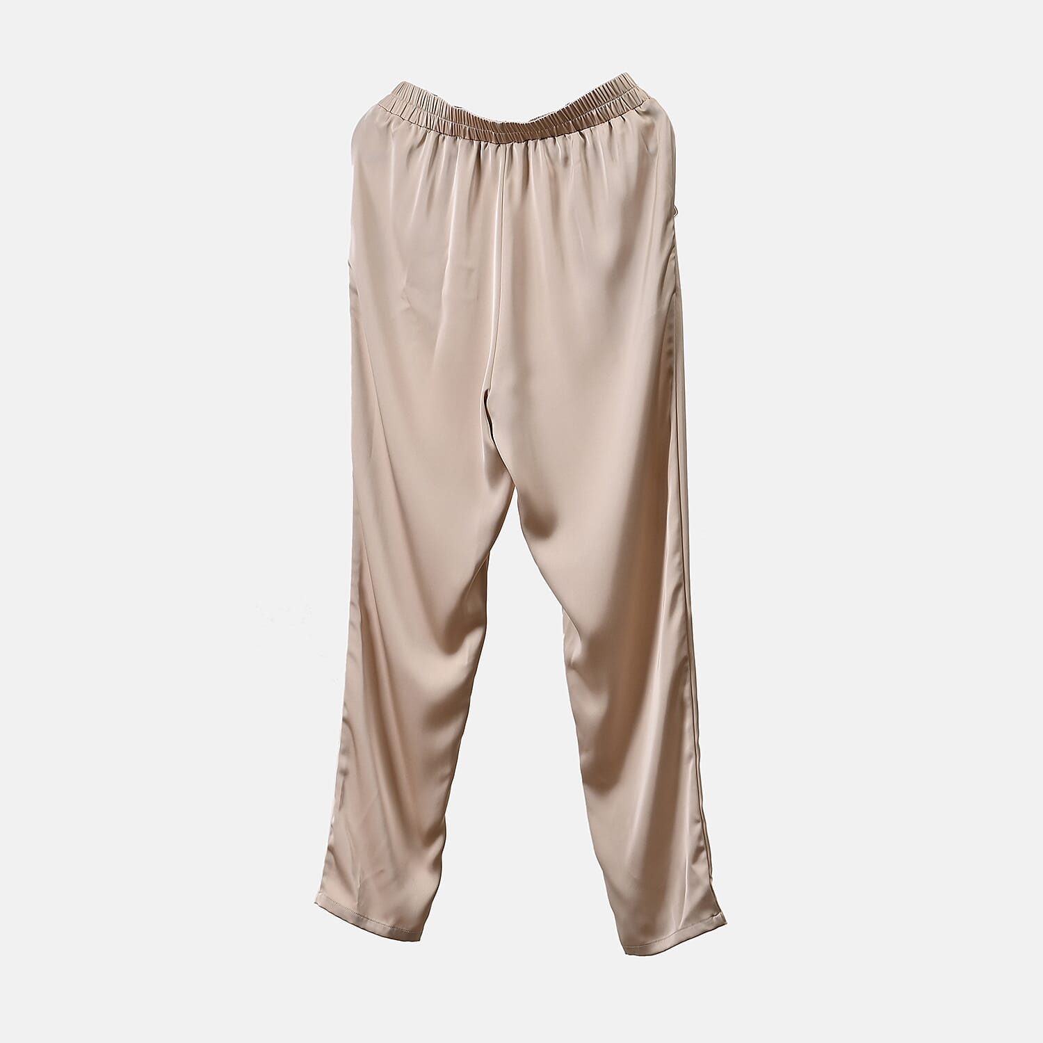 La Marey Elastic Waistband Trouser (Size 12) - Beige