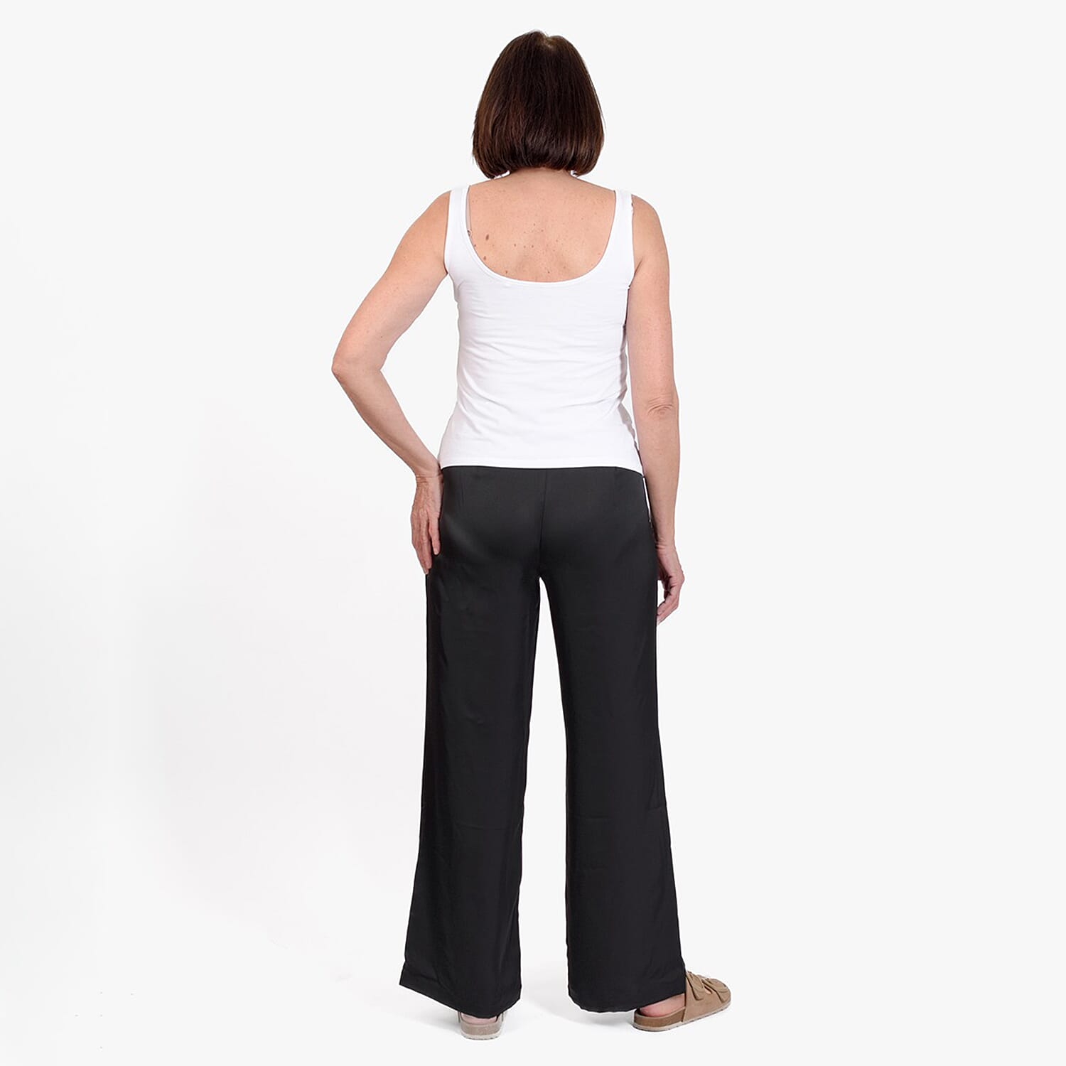 La Marey Elastic Waistband Trouser (Size 22) - Black