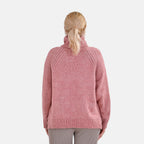La Marey Roll Neck Solid Jumper (Size XXL) - Dusty Pink Color